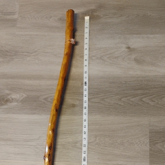 Handcrafted Wooden Walking Stick - Picture 9 of 17
